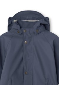 MINI A TURE MATREINAR RAIN SET UNISEX - Vodotesná bunda - blue