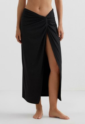 WRAP SKIRT  - Strand accessories - black