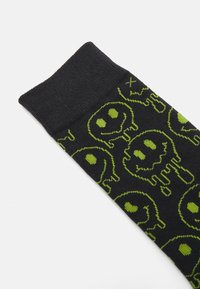 Jack & Jones JACMELTED SMILE SOCKS 5 PACK - Zoknik - true blue/black/asphalt
