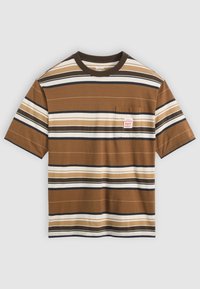 WORKWEAR TEE - T-shirt imprimé - wild frontier printed stripe partridge