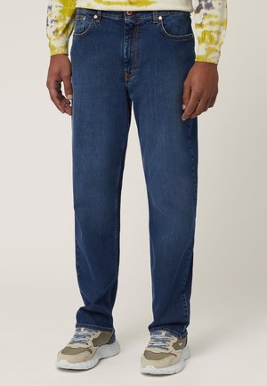 Straight leg jeans - blu scuro