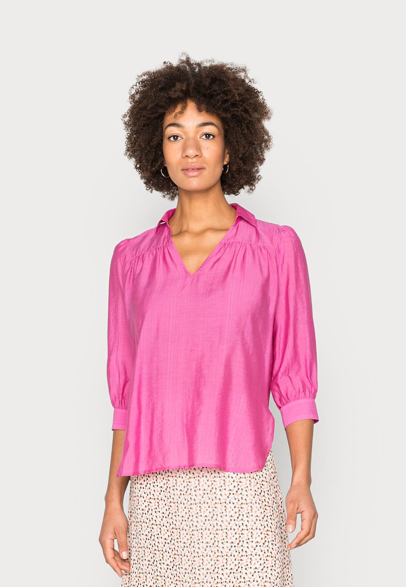 Damen Hemdblusen | edc by Esprit Bluse pink - PY15128 Damen Hemdblusen | edc by Esprit Bluse pink - PY15128