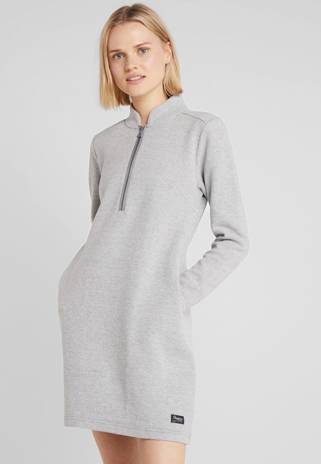 OSLO DRESS - Vapaa-ajan mekko - grey melange
