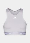 TECHFIT MEDIUM-SUPPORT HIGH-NECK - Sports-BH-er med medium støtte - glory grey