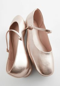 Next WIDE FIT FOREVER COMFORT MARY JANE - Bailarinas con hebilla - champagne gold