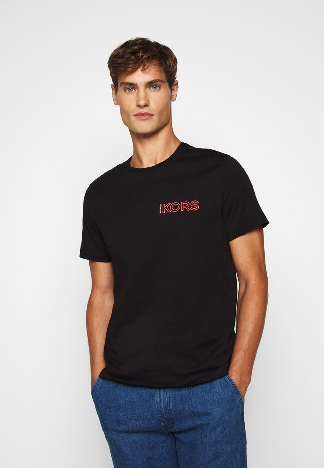 GLOBE TEE - T-shirt con stampa - black