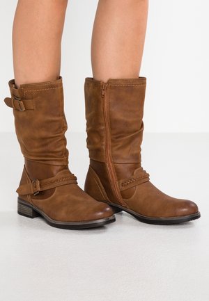 Stiefel - cognac