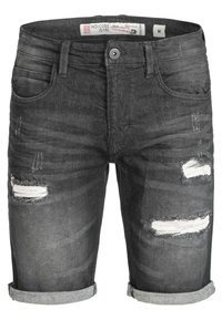 INCADEN - Jeansshorts - dark grey