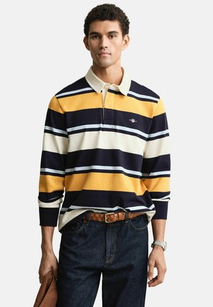 STRIPED HEAVY RUGGER - Longsleeve - evening blue