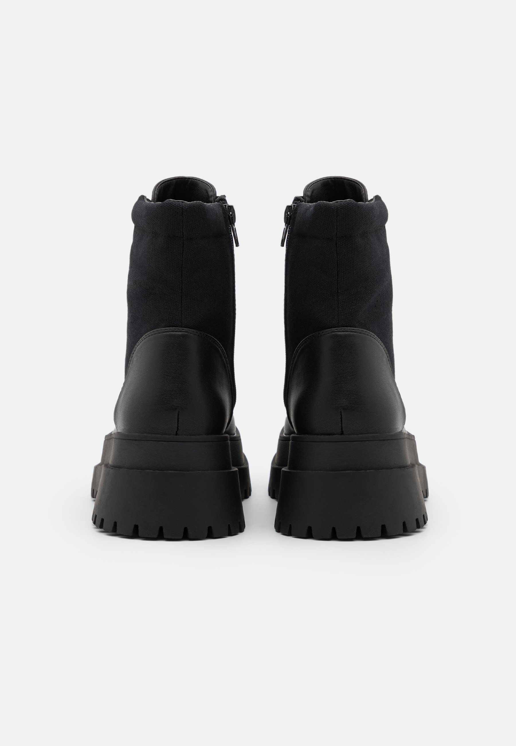 Missguided CHUNKY BOOTS - Botines con plataforma - black/negro - Zalando.es