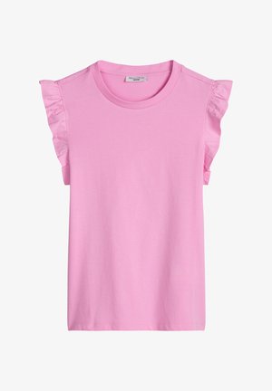 Marc O'Polo DENIM, VOLANT REGULAR MIX - T-shirt print - pale bubblegum