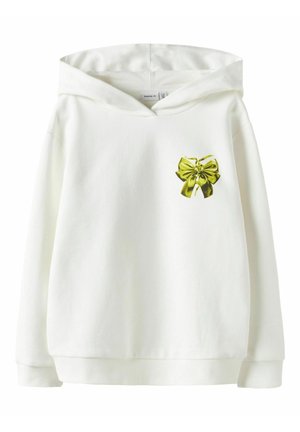 REGULAR FIT - Felpa con cappuccio - cloud dancer