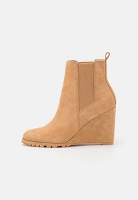 Anna Field Bottines compensées - beige