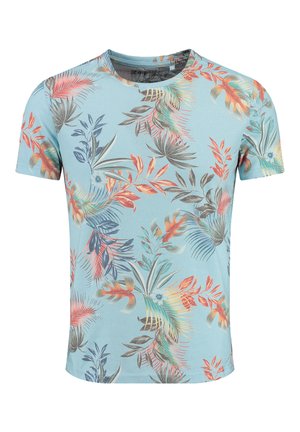 T-Shirt print - light blue