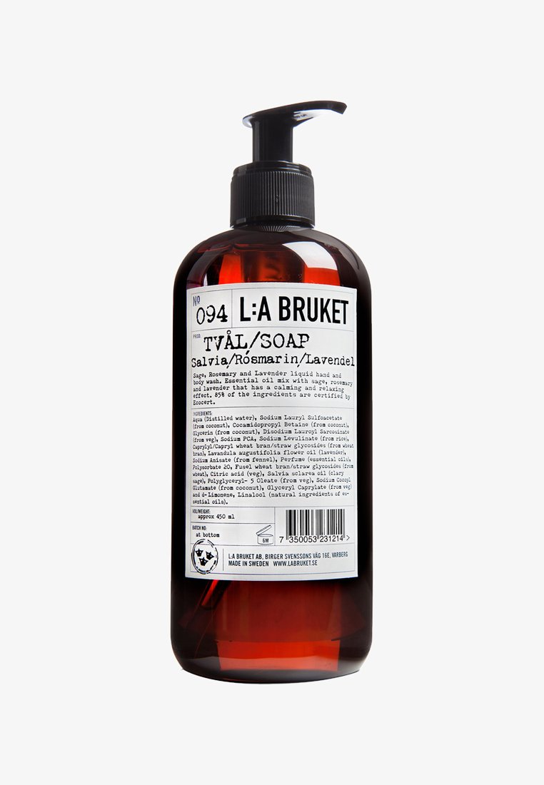 L:A Bruket - LIQUID SOAP - Flüssigseife - no.94 sage/rosemary/lavender, Vergrößern