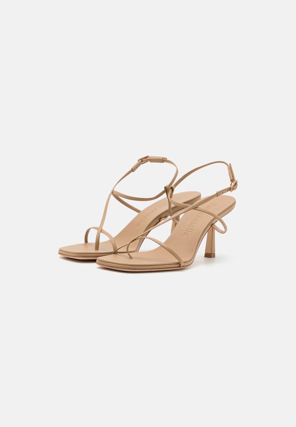 CROSS FRONT  - Sandals - beige2