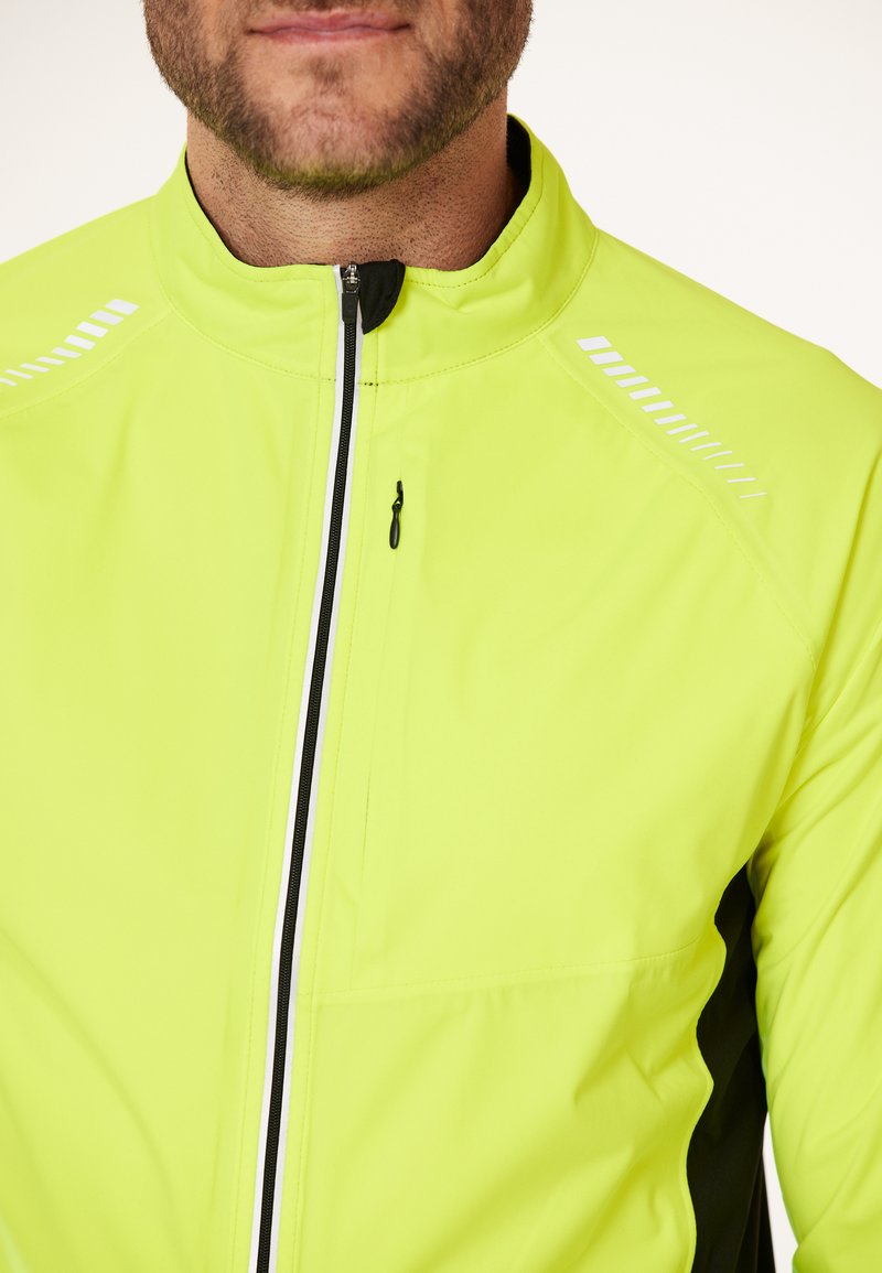 Veste Coupe-vent Pearl Izumi Homme - Jaune - Taille S - Légère Avec Poches Réfléchissantes