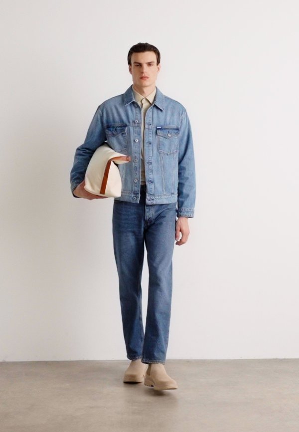 DEX - Denim jacket - turquoise aqua2