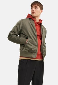 Jack & Jones - OCEAN  - Bomber Jacket - grün Thumbnail Image 1