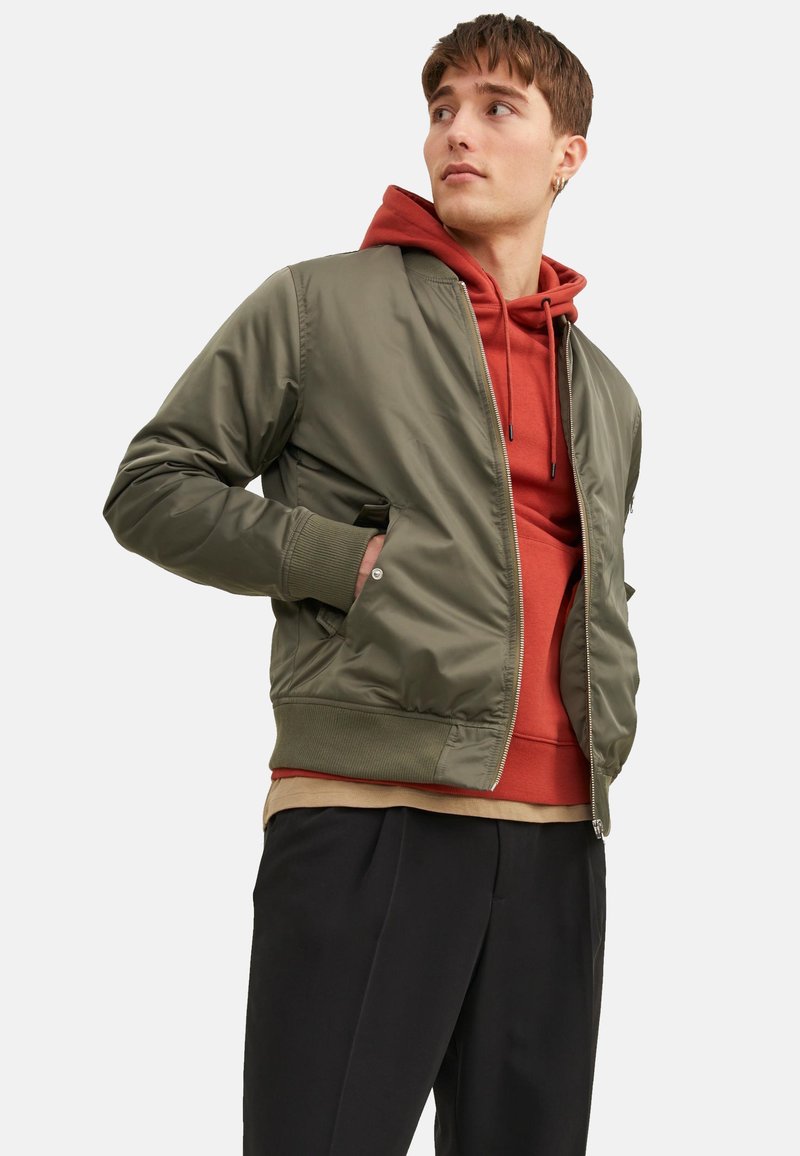 Jack & Jones - OCEAN  - Bomber Jacket - grün, Enlarge