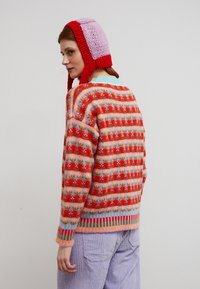 Dr. Bloom SWEATER BLOSSOM - Pullover - red/multi-coloured
