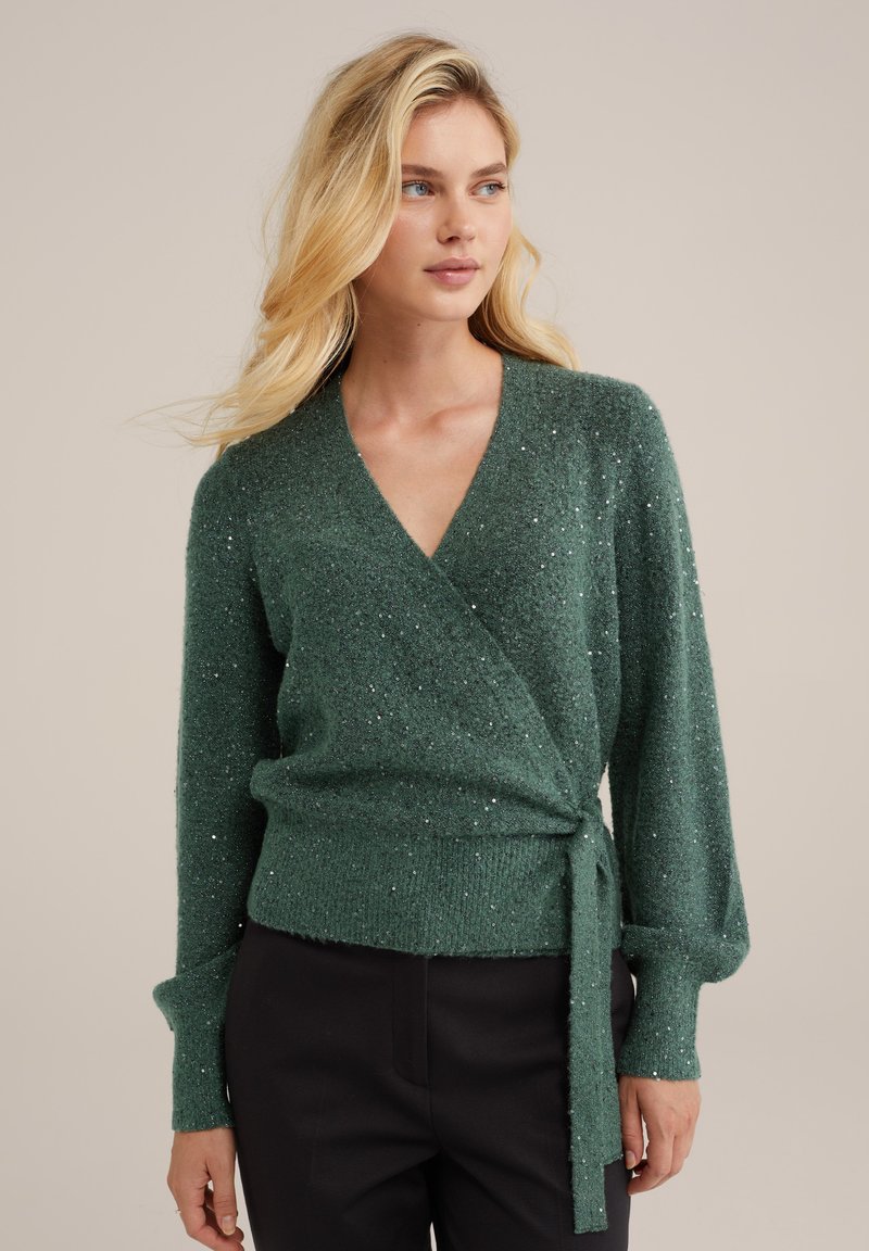 WE Fashion Kardiganas - green