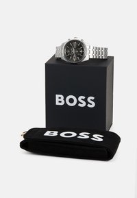 BOSS SKYTRAVELLER - Rannekello - silver-coloured/black