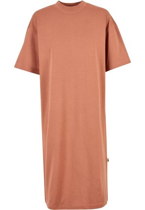 Robe en jersey - terracotta