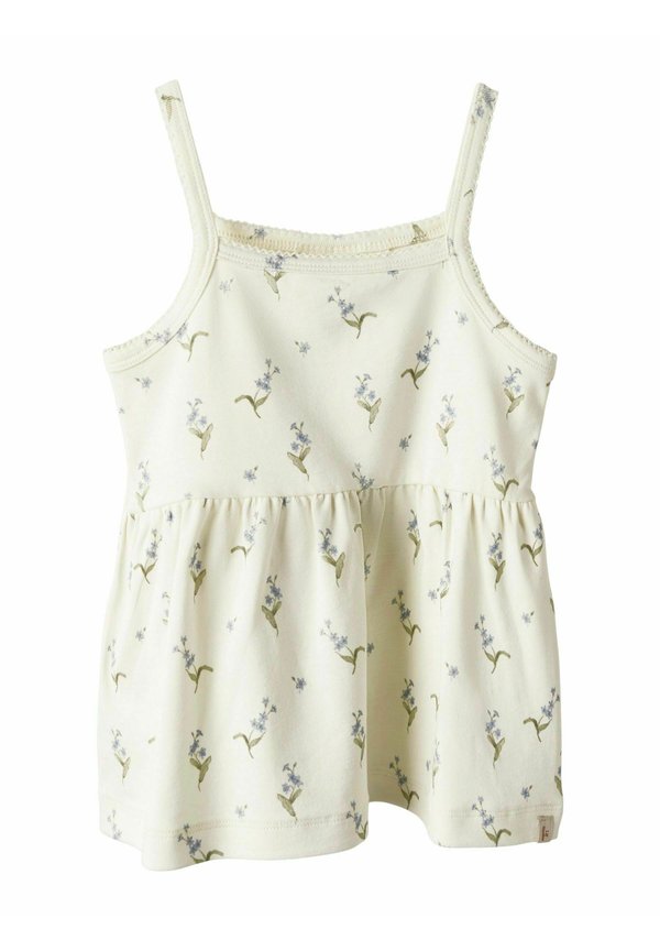 TRÄGER KARREEAUSSCHNITT - Top - coconut milk