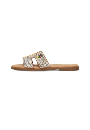 Posh by Poelman, Mules - brown with combination