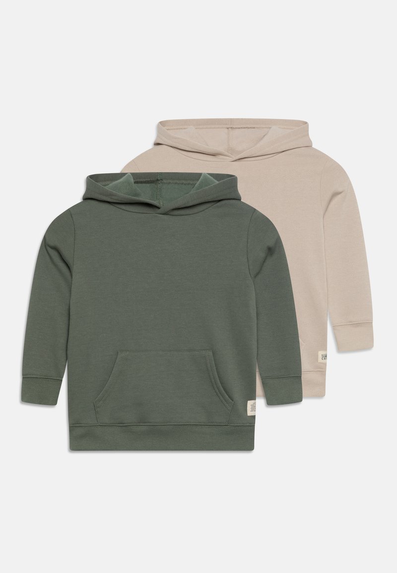 Cotton On MILO HOODIE 2 PACK Sweatshirt swag green/rainy days/khaki