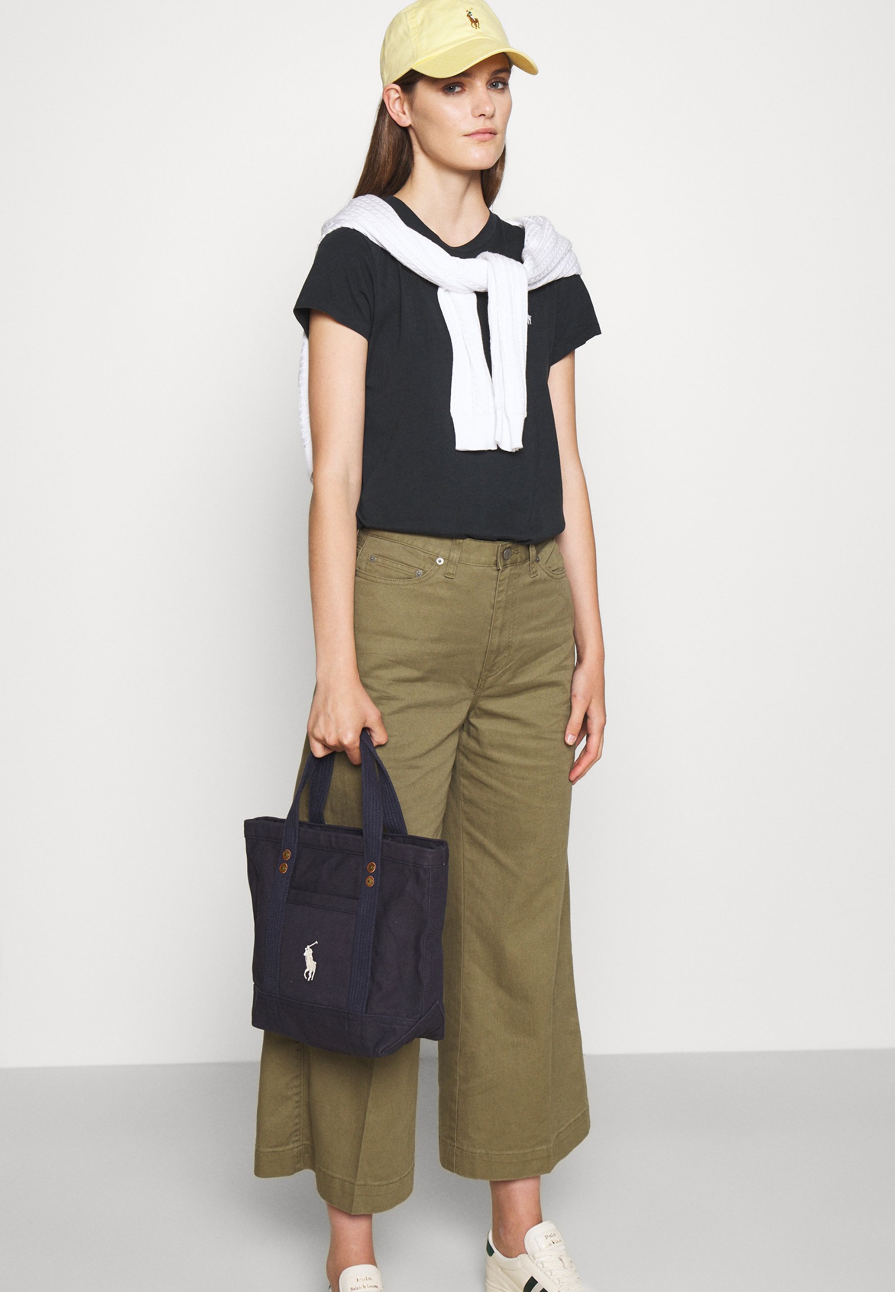 Ralph Lauren SMALL TOTE Bolso de mano - navy/azul marino - Zalando.es