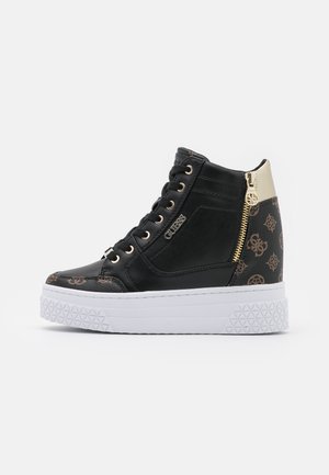 RIGGZ - Sneakersy wysokie - black brass