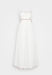 SOLID CUT OUT LONG DRESS - Dodaci za plažu - off white