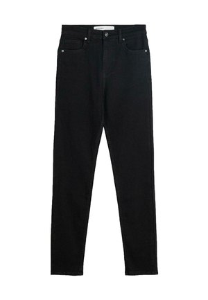 SOFT SUPER HIGH-WAIST - Jeans Skinny Fit - mottled black