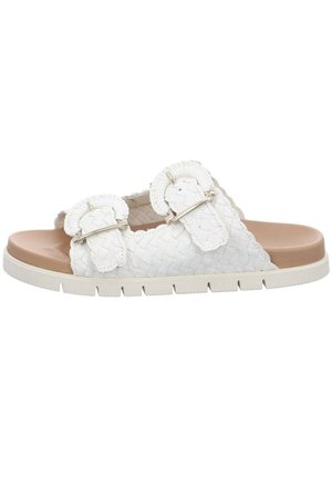 Sandalias planas - milk