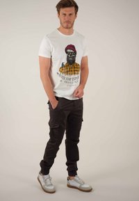 DEELUXE GARDEN - Cargohose - charcoal