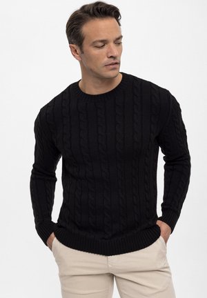 Felix Hardy, CREW NECK PULLOVER - Pullover - black
