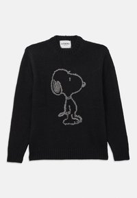 MAGLIA GIROCOLLO - Trui - nero