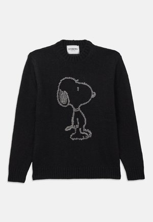 MAGLIA GIROCOLLO - Jersey de punto - nero