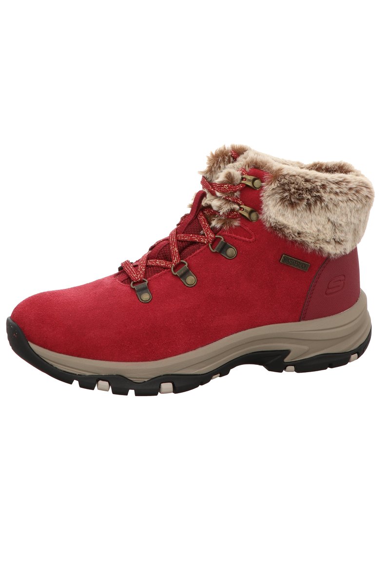Damen Klassische Stiefel | Skechers Snowboot/Winterstiefel rot - IW85077 Damen Klassische Stiefel | Skechers Snowboot/Winterstiefel rot - IW85077