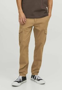 Jack & Jones JJIMARCO JJJOE CUFFED  - Cargo trousers - otter
