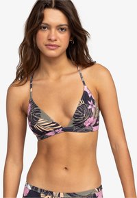 Roxy - THE CUT BACK FIXEDTRI - Bikiniöverdel - anthracite classic pro surf Miniatyrbild 1