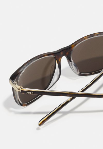 Polo Ralph Lauren UNISEX - Ochelari de soare - shiny havana/dark green