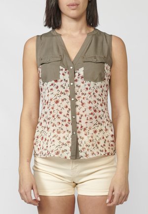 Blouse - kaki