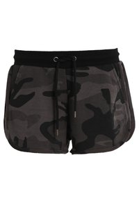Urban Classics CAMO  - Treniņtērpa apakšdaļas - dark camo/black