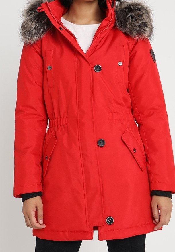 ONLY Tall Parka - berry