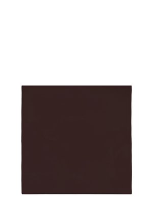 Braunes rechteckiges Lederportemonnaie mit glatter Textur und minimalistischem Design, ohne sichtbare Muster oder Hardware-Details.