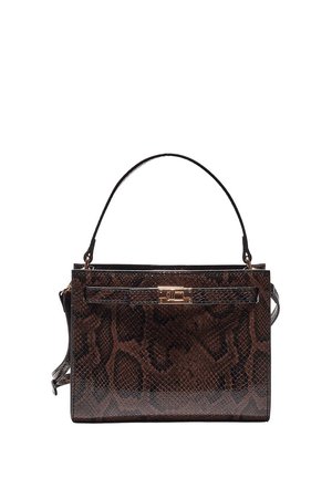 ANIMAL PRINT CROSSBODY - Kabelka - mottled brown