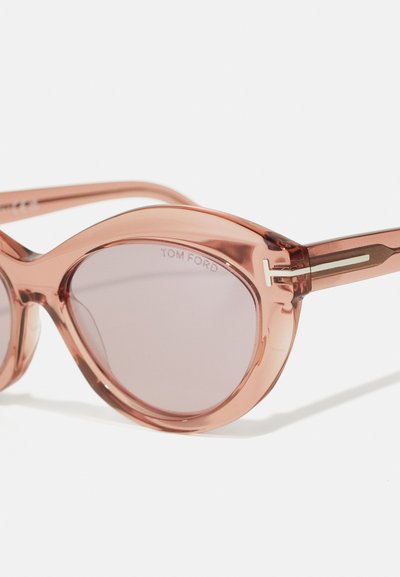 Tom Ford TONI - Päikeseprillid - shiny pink/gradient mirror violet